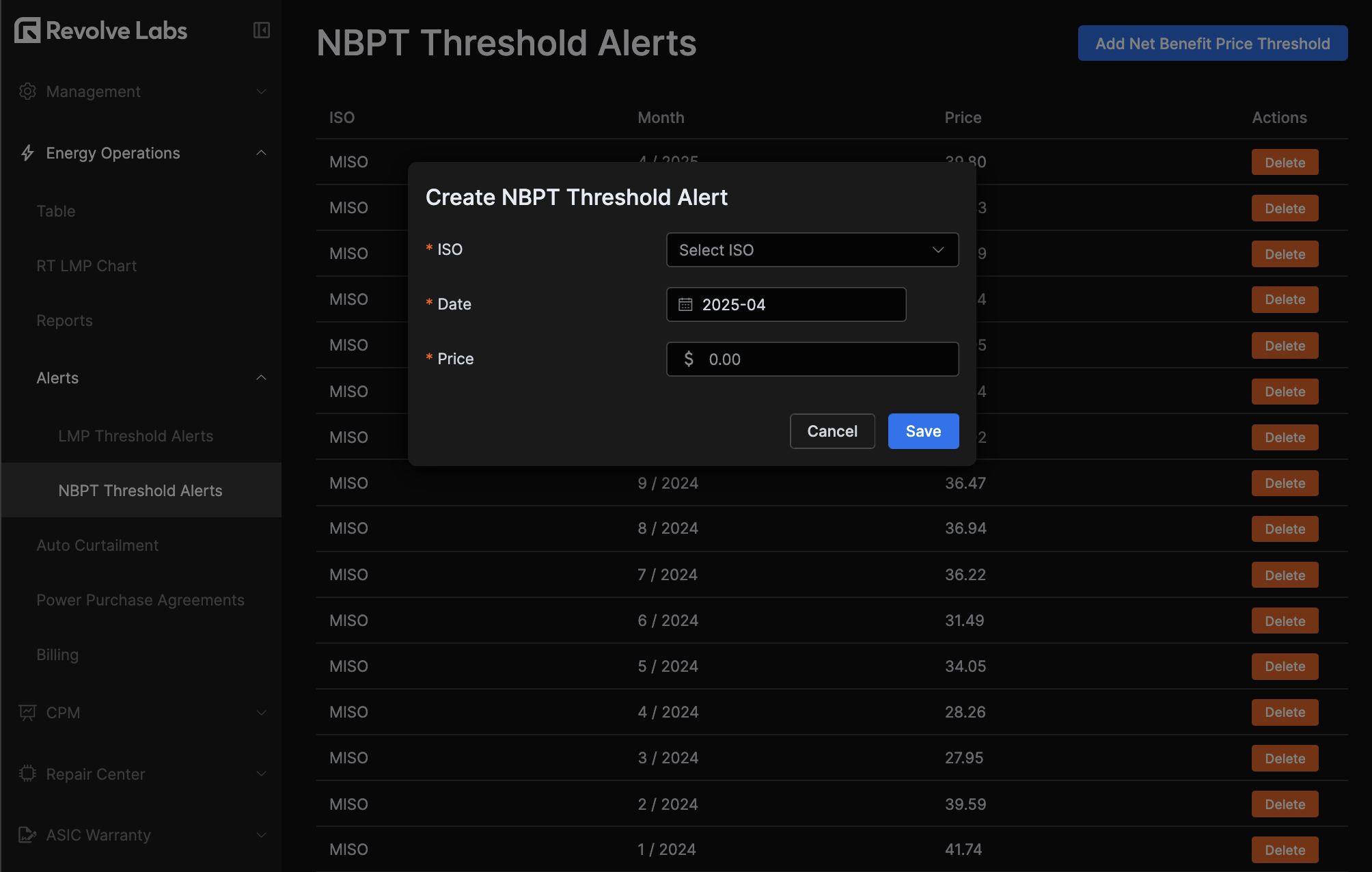 NBPT Alert modal